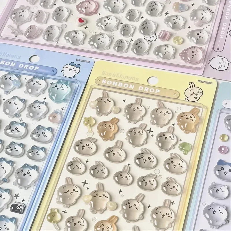 Nail Art - Autocollants en époxy cristal 3D en
