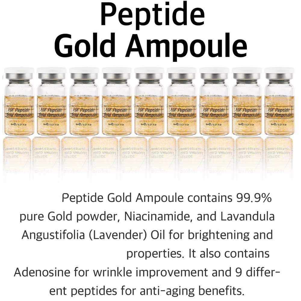 Ampoule Coréenne Peptide Or Bo - Hyaluronic Acid Facial Serum avis et prix